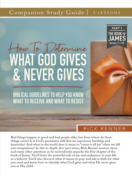 Cover image for How to Determine What God Gives and Never Gives Study Guide